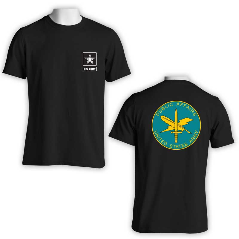 US Army Public Affairs t-shirt, US Army T-Shirt, US Army Apparel