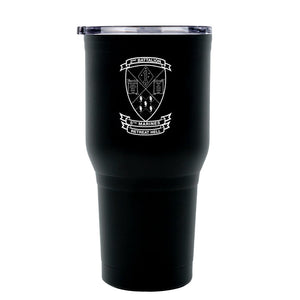 Second Battalion Fifth Marines Unit Logo tumbler, 2/5 coffee cup, 2nd Bn 5th Marines USMC, Marine Corp gift ideas, USMC Gifts for women  30oz