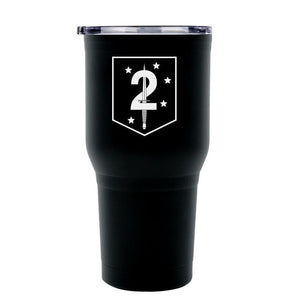 2nd MSOB USMC Unit logo tumbler, 2nd Marine Special Forces coffee cup, 2nd MSOB USMC, Marine Corp gift ideas, USMC Gifts for women 