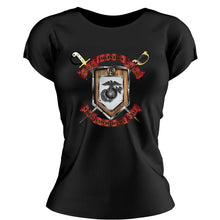 Combat Logistics Battalion 15 (CLB-15)  Unit Logo Black Women's T-Shirt