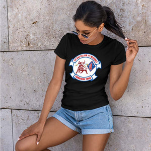 Third Battalion 1st Marines (3/1) USMC Unit ladie's T-Shirt, 3rd Battalion 1st Marines USMC Unit Logo, USMC gift ideas for women, Marine Corp gifts for women 3d Bn 1st Marines 