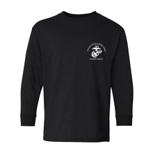 Black USMC Long Sleeve T-Shirt