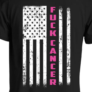 Fuck Cancer T-Shirt Black - Cancer Awareness Black Men's T-Shirt