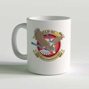 Combat Logistics Battalion 31 Unit Logo Coffee Mug, CLB-31 Unit Logo Coffee Mug