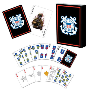 USCG Coat Guard Playing Cards