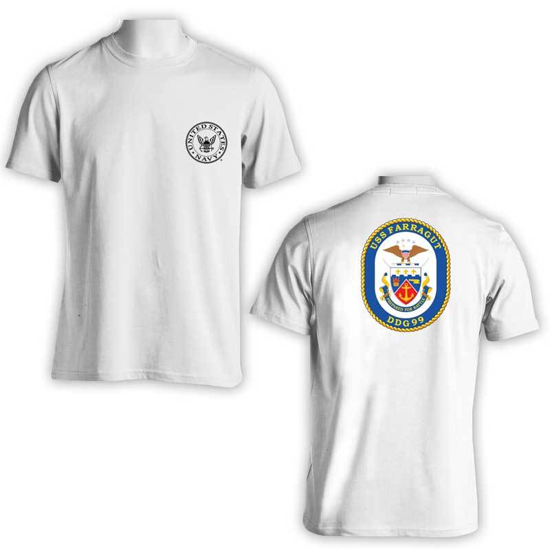 USS Faragut T-Shirt, DDG 99, DDG 99 T-Shirt, US Navy T-Shirt, US Navy Apparel