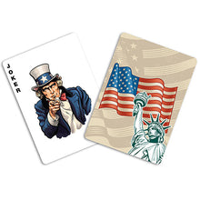 Patriotic US Flag Playing Cards