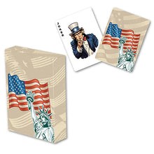 Patriotic US Flag Playing Cards