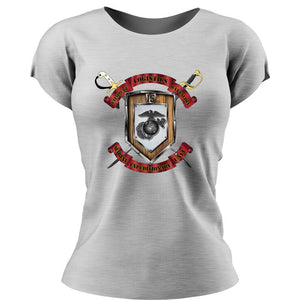 Combat Logistics Battalion 15 (CLB-15)  Unit Logo Heather Grey Women's T-Shirt
