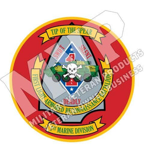  1st Light Armored Reconnaissance Battalion Unit Logo Gear
