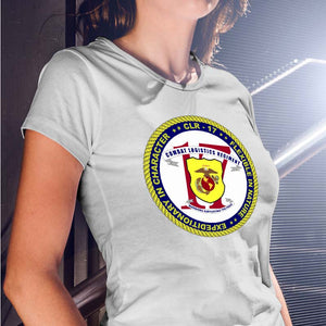 CLR-17 Unit Logo Heather Grey Short Sleeve T-Shirt