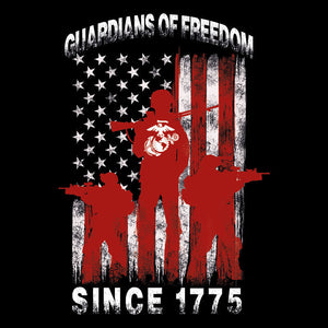 guardians of freedom since 1775 marines USMC t-shirt