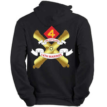 3rd Bn 14th Marines USMC Unit hoodie, 3rd Bn 14th Marines logo sweatshirt, USMC gift ideas for men, Marine Corp gifts men or women