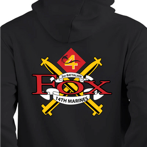 Fox Co 2nd Battalion 14th Marines Unit Hoodie