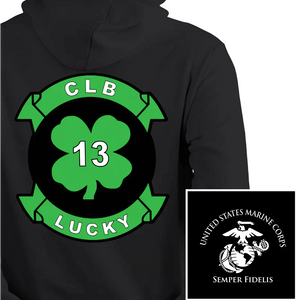 Combat Logistics Battalion-13 Unit USMC Unit hoodie, CLB-13 USMC Unit Logo sweatshirt, USMC gift ideas, Marine Corp gifts women or men, USMC unit logo gear, USMC unit logo sweatshirts 