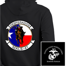 Marine Aviation Logistics Squadron 41 (MALS-41) Unit Black Sweatshirt, MALS-41 unit hoodie, Mals-41 unit sweatshirt, MALS-41 Marines unit hoodie