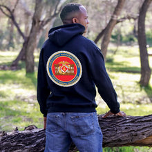 4th CEB USMC Unit hoodie, 4th CEB logo sweatshirt, USMC gift ideas for men, Marine Corp gifts men or women