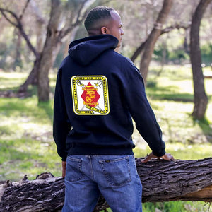 2d Battalion 23rd Marines Unit Logo Black Sweatshirt