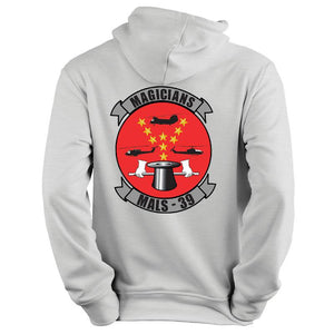 Marine Aviation Logistics Squadron 39 (MALS-39) Unit Black Sweatshirt, MALS-39 Magicians hoodie, MALS-39 unit sweatshirt, MALS-39 Magicians unit hoodie