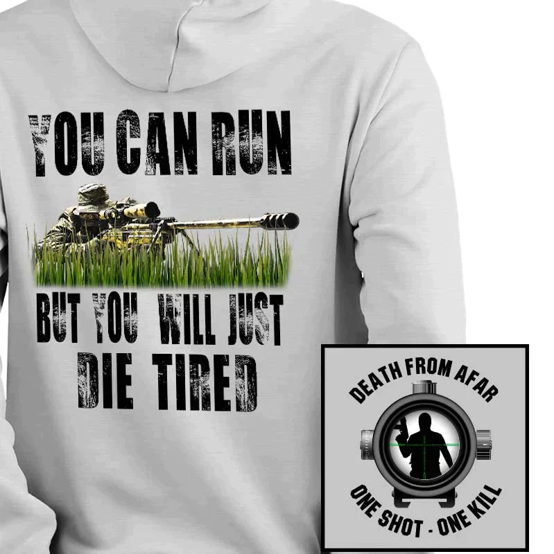 Sniper Waiting Step Only One Come Guy One Shot One Kill - T Shirt