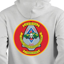 1st LAR Unit Black Sweatshirt, 1st LAR unit Hoodie, 1st light armored reconnaissance Battalion unit hoodie, usmc unit gear