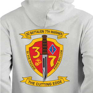 3rd Bn 7th Marines USMC Unit hoodie, 3d Bn 7th Marines logo sweatshirt, USMC gift ideas for men, Marine Corp gifts men or women 3rd Bn 7th Marines