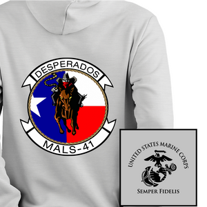 Marine Aviation Logistics Squadron 41 (MALS-41) Unit Black Sweatshirt, MALS-41 unit hoodie, Mals-41 unit sweatshirt, MALS-41 Marines unit hoodie