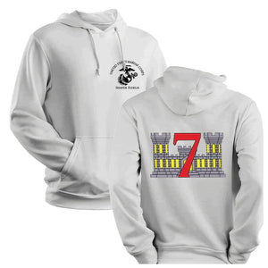 7th Engineer Support Battalion USMC Unit hoodie, 7th ESB USMC Unit Logo sweatshirt, USMC gift ideas for men, Marine Corp gifts men or women