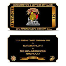 Marine Corps Ball Challenge Coin