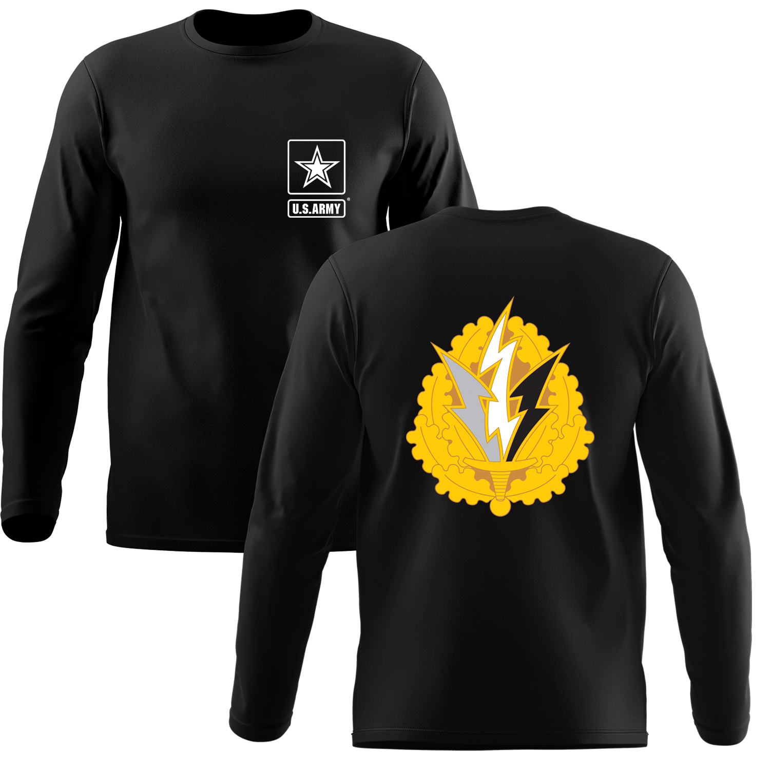 6th Psychological Operations Battalion Long Sleeve T-Shirt- MADE IN THE USA