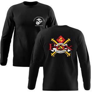 Fox Co 2nd Battalion 14th Marines Long Sleeve T-Shirt