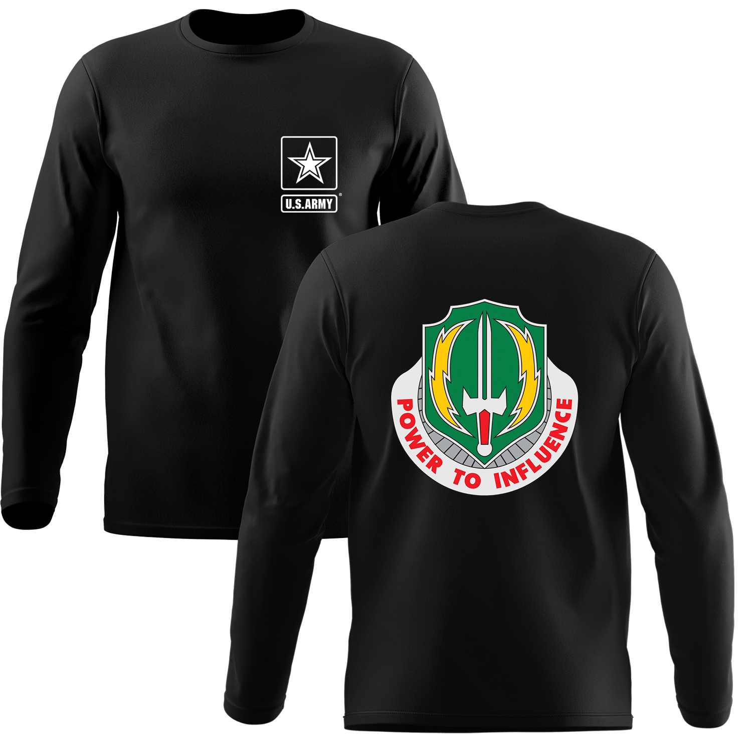 3rd Psychological Operations Battalion Long Sleeve T-Shirt-MADE IN THE USA
