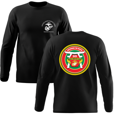 3D Marine Logistics Group (3D MLG) Long Sleeve T-Shirt