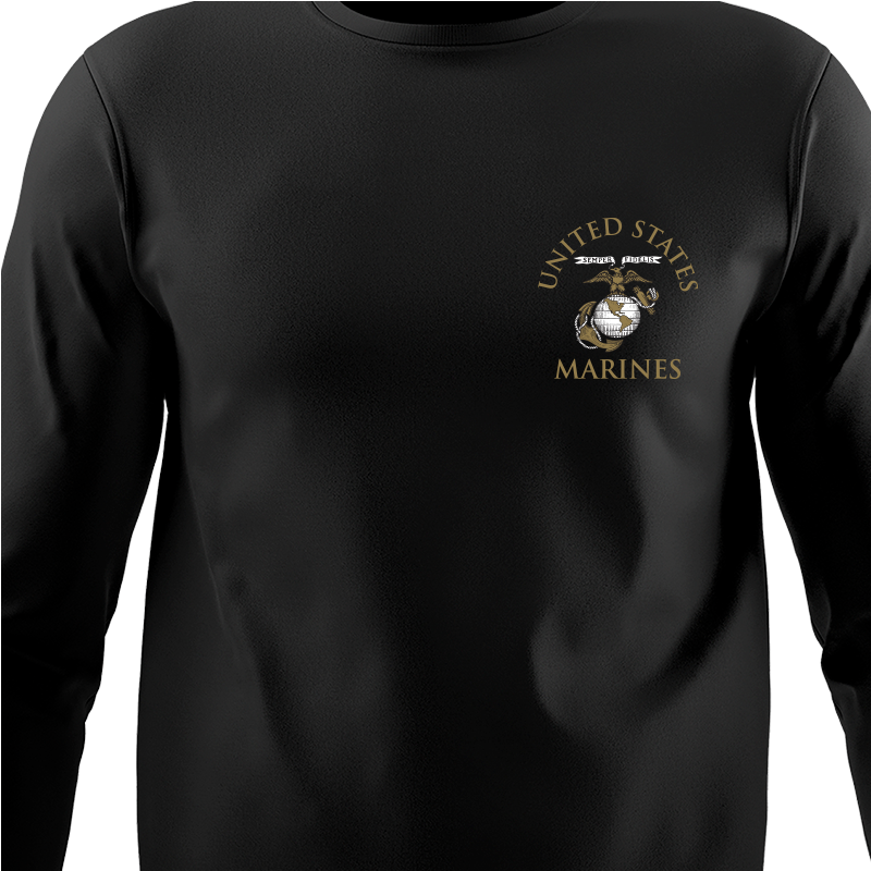 What Doesn’t Kill You Makes You Stronger Except Marines - Marine Corps Long Sleeve T-Shirt