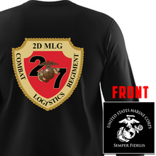 CLR-27 Marines Long Sleeve T-Shirt - USMC Unit