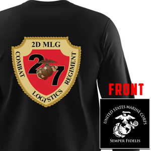 CLR-27 Marines Long Sleeve T-Shirt - USMC Unit