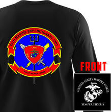 26th Marine Expeditionary Unit Long Sleeve T-Shirt, 26th MEU unit t-shirt, USMC 26th MEU, 26th MEU t-shirt, 326th Marine Expeditionary Unit Long Sleeve Black T-Shirt