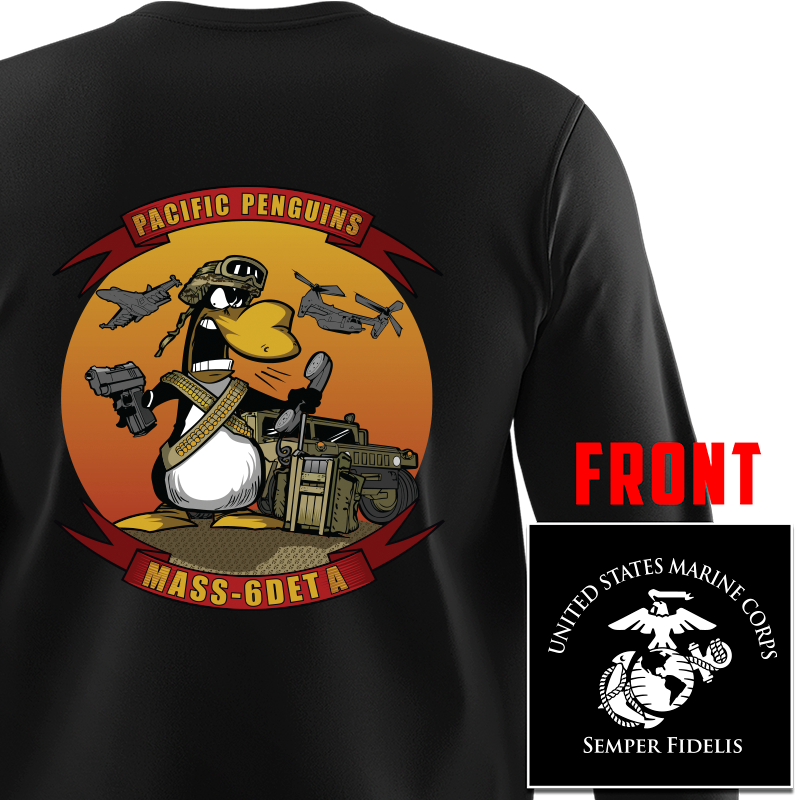 MASS-6 USMC Long Sleeve T-Shirt