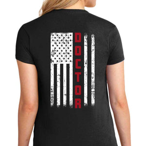 Ladie's Doctor T-Shirt - First Responder Shirt for Women