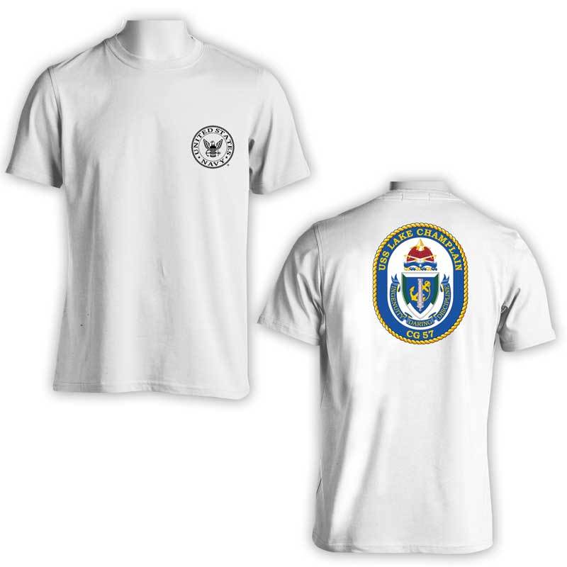 USS Lake Champlain T-Shirt, US Navy T-Shirt, US Navy Apparel, CG 57, CG 57 T-Shirt