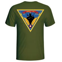 MAG-41 Det Bravo USMC Unit Long Sleeve T-Shirt Green