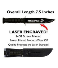 Laser Engraved Ka-Bar Knife/Letter Opener