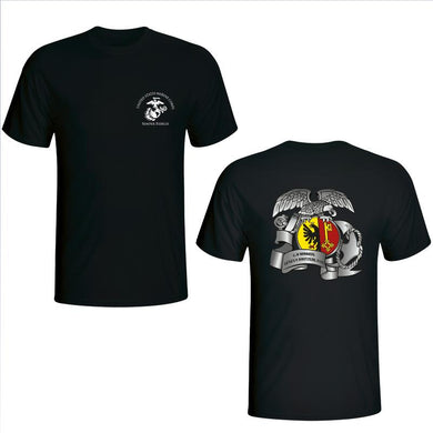 Marine Security Guard Geneva Black T-Shirt
