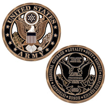 United States Army Values Coin-Army Coins for Soldiers