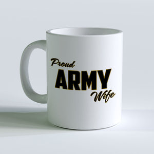 Proud Army Wife Mug