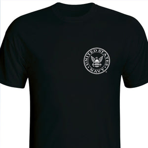 United States Navy Black T-Shirt