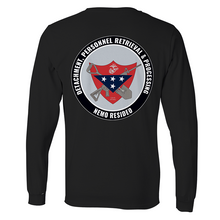 Det, PRP USMC Unit Long Sleeve T-Shirt Black