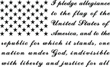 Pledge of Allegiance T-Shirt - Patriotic Apparel