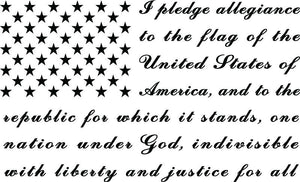 Pledge of Allegiance T-Shirt - Patriotic Apparel