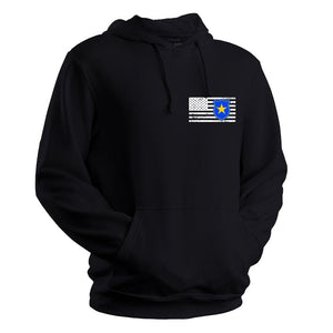 Police First Responder Hoodie, Thin blue line weatshirt, Police hoodie, police sweatshirt, back the blue, back the badge